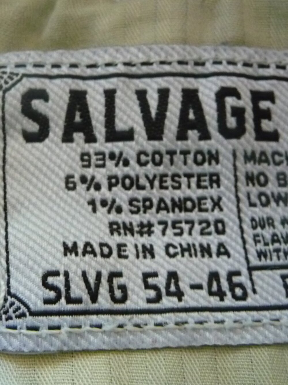 Salvage Supply Co Buckle Jorts 36 - Picture 11 of 13
